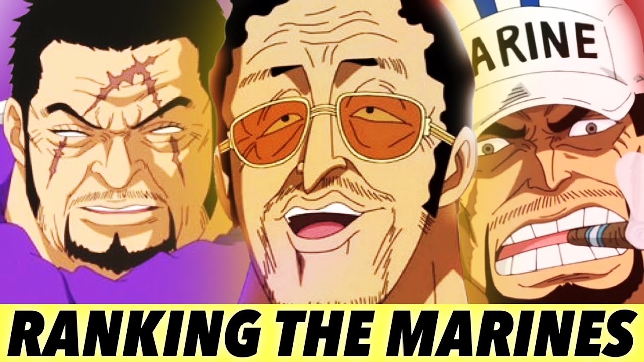 RANKING the MARINES In ONE PIECE!! YouTube