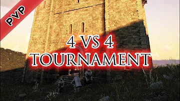 Mortal Online 2 Team Fight Tournament 4K PVP 4vs4 Wolfszeit Group