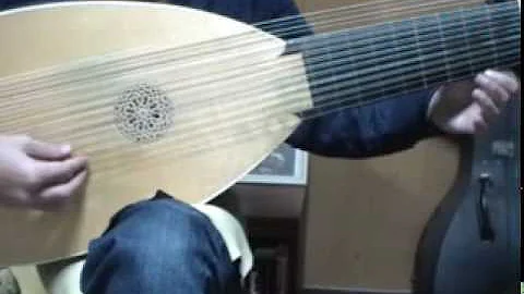 Prelude in F by Johann Gumprecht ; baroque lute