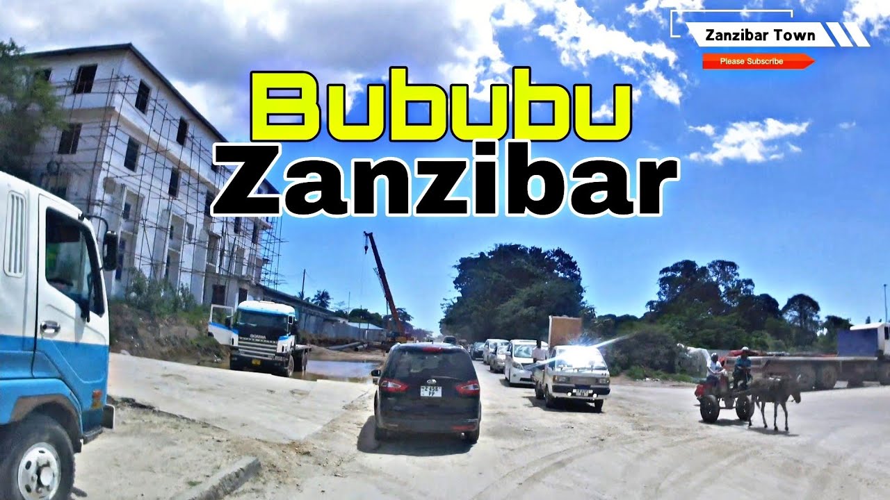 Muonekano wa maeneo ya Bububu Ngalawa hadi Darajani na matengenezo ya Barabara @zanzibartowns