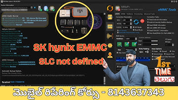 Sk Hynix EMMC - SLC Not Defined error solution in F64 box; EMMC programming in F64 box; Smart Mobile