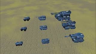 Unity Asset Store Pack - Scifi RTS Series: Tanks (Download link below)