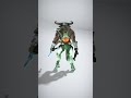 Cybernetic Bull Warrior with Energy Axe - AI Rigged 3D Character