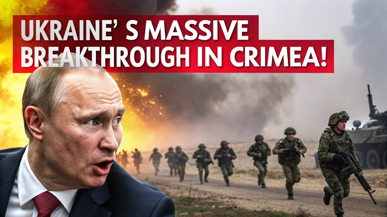 Russia Stunned as Ukraine Makes Massive Breakthrough in Crimea