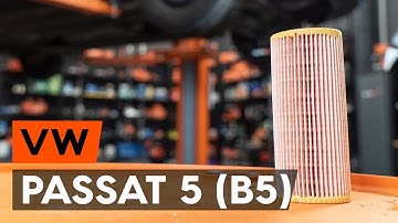 How to change oil filter and engine oil on VW PASSAT 5 (B5) [TUTORIAL AUTODOC]