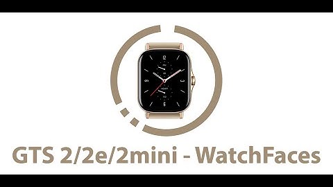 Install external watch face for GTS 2/2e/2 mini via app Amazfit GTS 2/2e/2mini - WatchFace.
