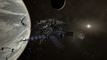 X4: Foundations - Vortex HQ Megacomplex - Full Paranid module station