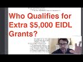 Who's Eligible for $5000 Additional EIDL Grants | New PPP Rules Released