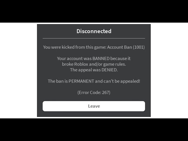 Bruh😭 #roblox #banned