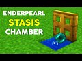 How To Make An Enderpearl Stasis Chamber In Minecraft 