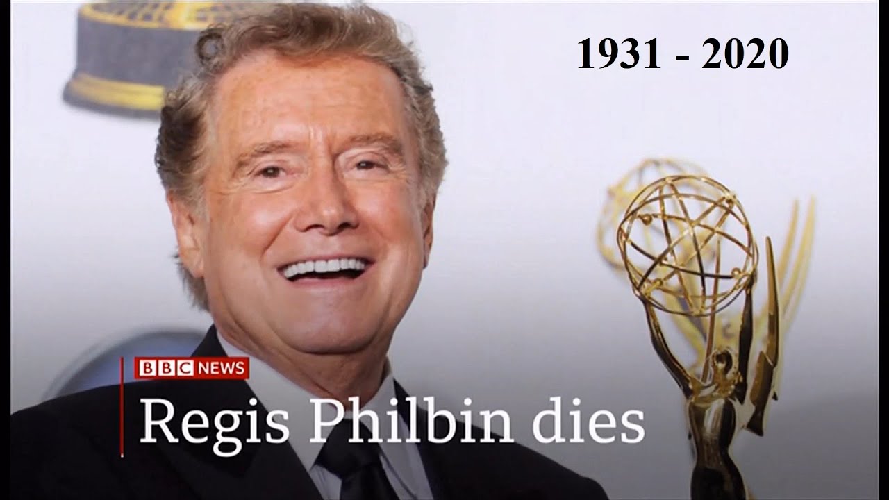 Regis Philbin passes away (1931 - 2020) (USA) - BBC News - 26th July 2020