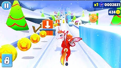 The Magical Pony Run Game.Magical Pony. Unicorn Run Android gameplay.😄