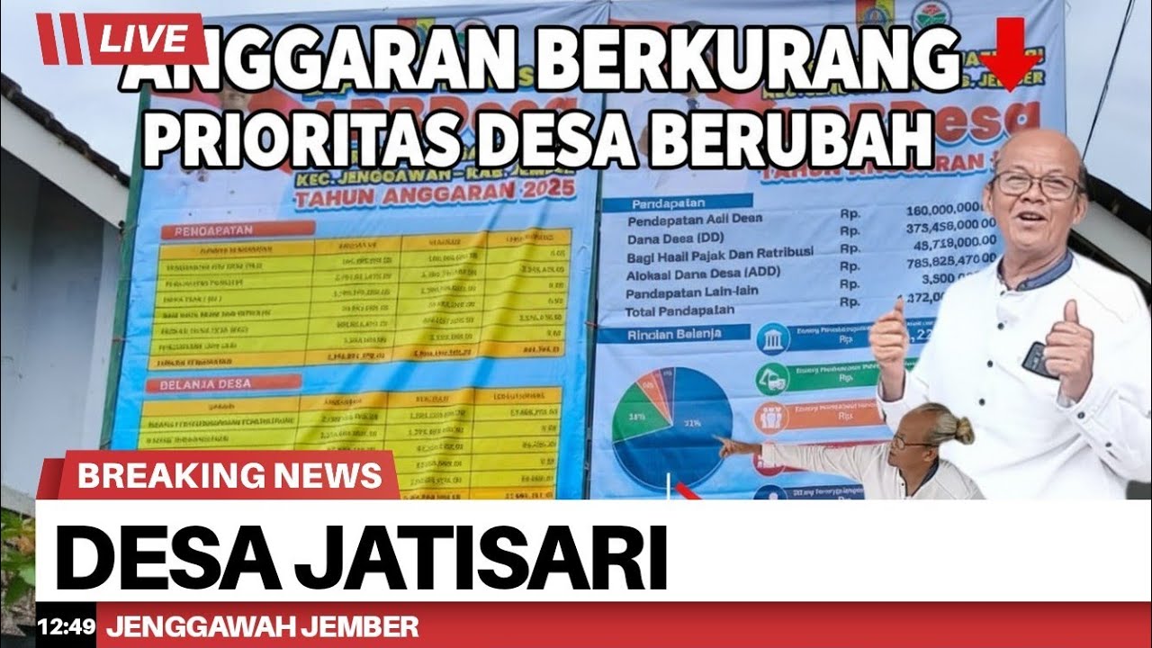 Di Tengah Penghematan Anggaran, Kepala Desa Jatisari Buktikan Dana Desa Tetap Maksimal!