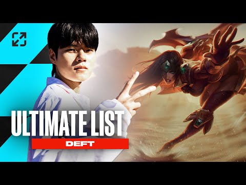 Deft RANKS his BEST Plays of All Time | Ultimate List