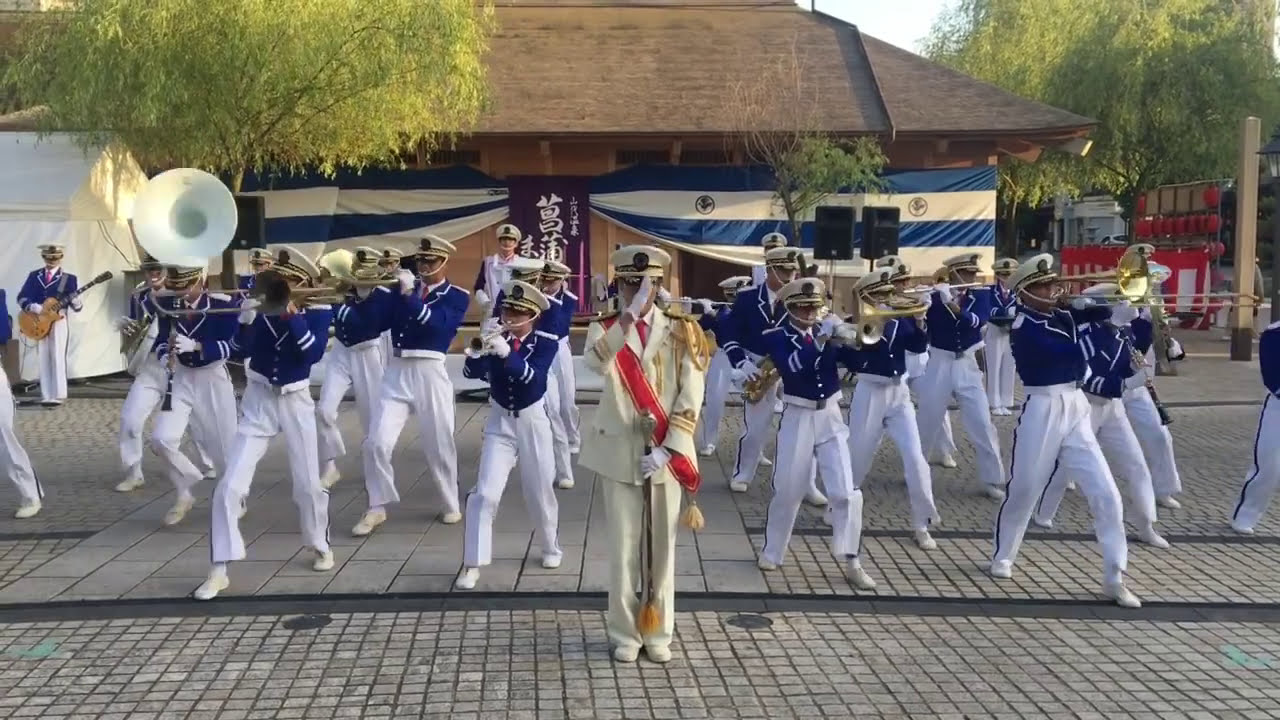 2017.6.3　小松工業高校吹奏楽部マーチング