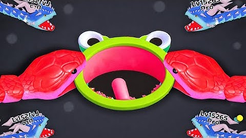 Snake Clash.io / Hole.io - All Max Mobile Gameplay