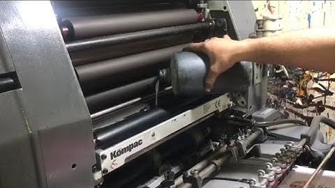 how to operate Heidelberg gto machine offset printing machine #printing #press #machine #pakistan