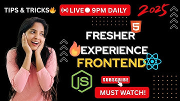 🚀 LIVE Resume Review + JavaScript Output Practice 🔥 | Frontend Developer Preparation 2025 💻