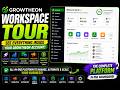Growtheon Workspace Tour: Full CRM Dashboard Overview &amp; Features