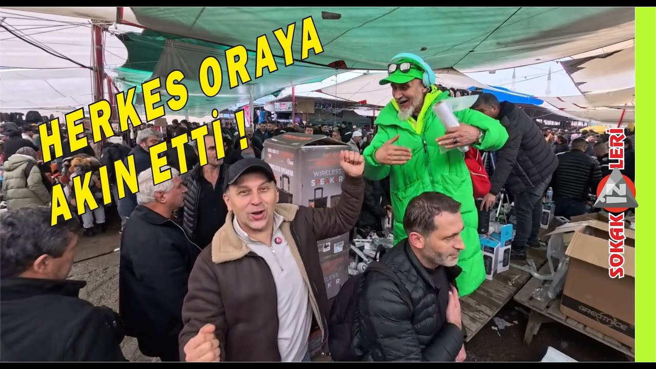 HERKES ORAYA AKIN ETTİ - O ! TUZLA BİT PAZARINDA @MrBeast