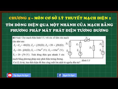 Video Chương trình đại học|Chương 5 -Cơ sở Lý thuyết mạch... - youtube