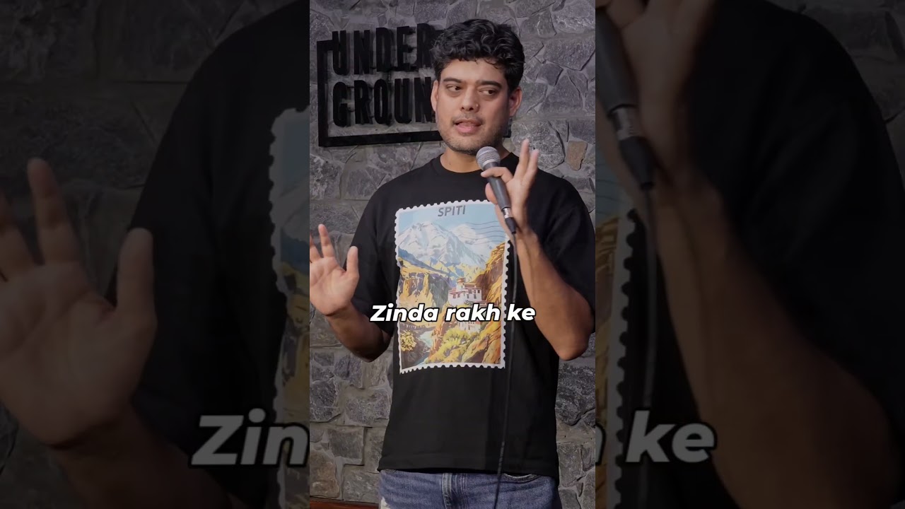 Vegetarians aur Non Vegetarians ke logic #standupcomedy #shortsvideo
