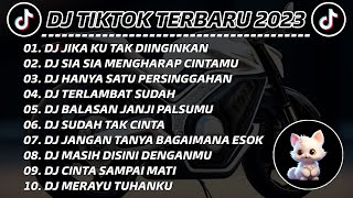 DJ TIKTOK VIRAL TERBARU 2023 - DJ JIKA KU TAK DIINGINKAN [ JANGAN PERGI ] SLOW BASS FULL ALBUM