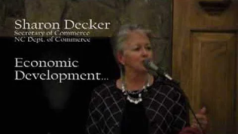 Sharon Decker on Economic Development