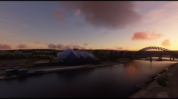 MSFS2020 Imported Google Maps photogrammetry - Newcastle Upon Tyne