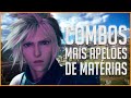 OS MELHORES COMBOS DE MATÉRIAS PARA SEU MODO HARD NO FINAL FANTASY VII REBIRTH #finalfantasy7rebirth