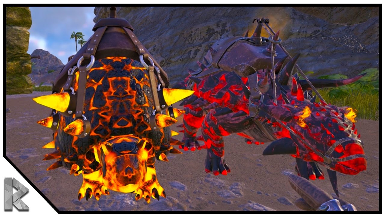 CONFLAGRANT ANKLYO & DOEDIC TAMES! - Pugnacia Dinos Modded Ark Twitch Server #8