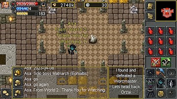 Solo king/boss Matriarch Ephialtis (Black Dragon) | Rutting Events | NO USE HEALTH POT | Tibiame