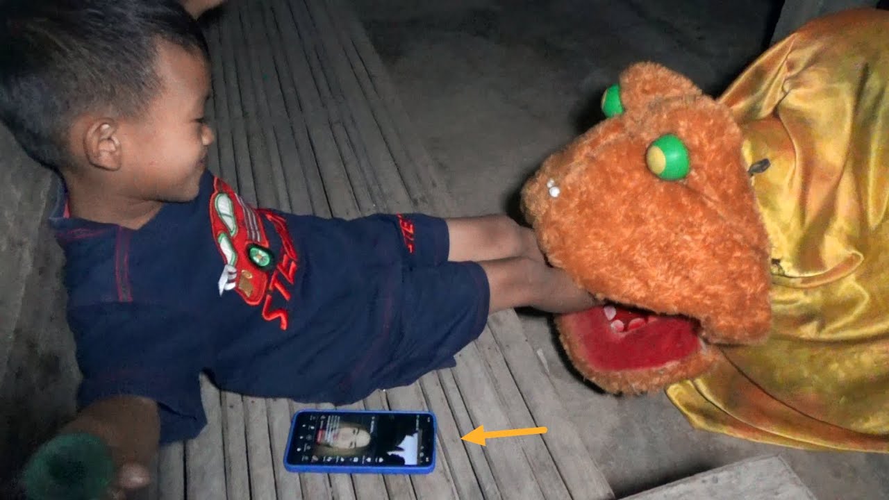 Akibat Main Hp dimakan barongan kodok