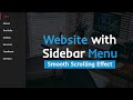 Sidebar Menu HTML CSS & JQuery | CodingNepal