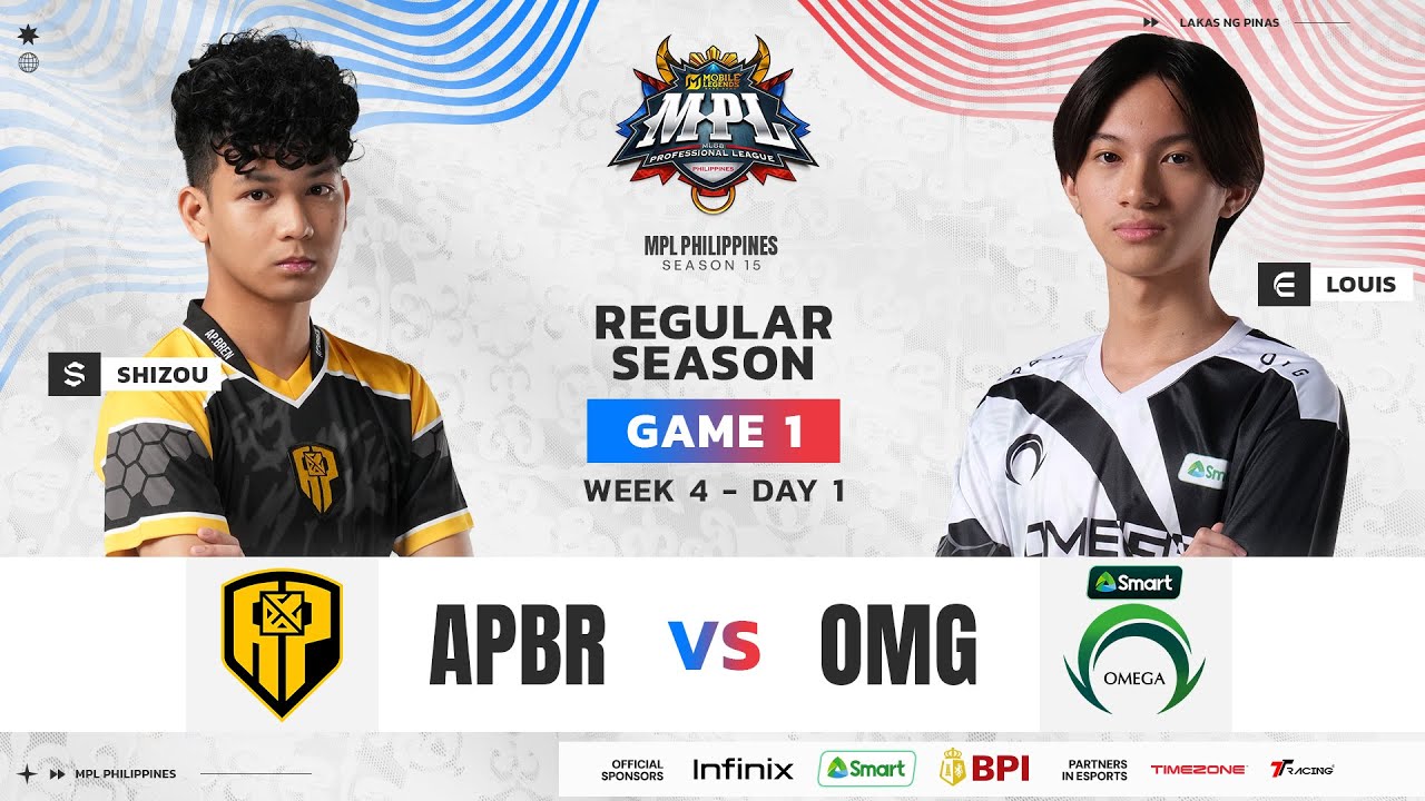 MPL PH S15 - W4D1 - APBR VS OMG GAME 1