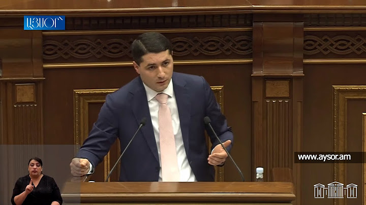 Բա՞ն ասեցի՞ք, սև շորերով պատգամավոր, ձեր մասին է խոսքը. Արգիշտի Քյարամյան