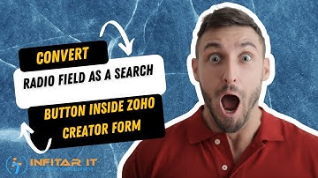 Convert Radio field as a Search Button inside ZOHO Creator Form