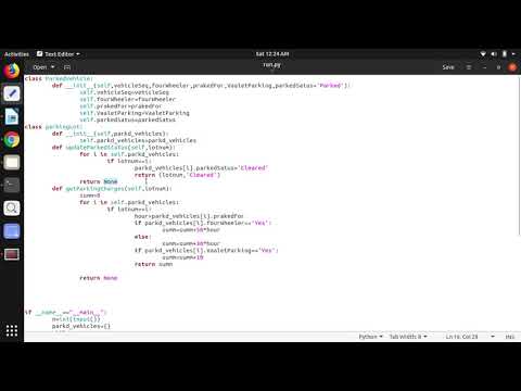 TCS Python CLASS coding question