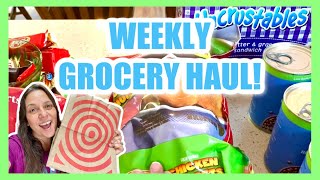 WEEKLY FAMILY GROCERY HAUL •• what we eat in a week from TARGET •• grocery delivery