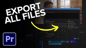 Export Premiere Project With All Files (Quick Guide)
