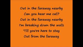 Cindy Lauper - The Faraway Nearby (Lyrics)