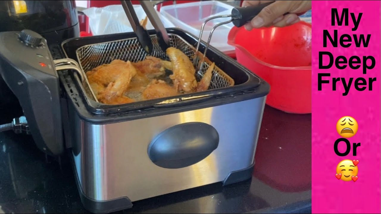 Farberware 4L Electric Deep Fryer Walmart $45 Review Makes Great Fish 