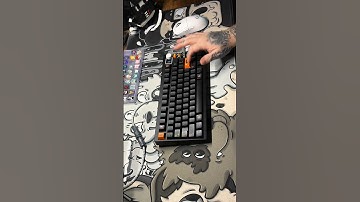 QK75n w/ Sarokeys BCP’s on Alu | Typing Test #desksetup #asmr #keyboard #mechanicalkeyboard #keebs