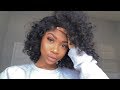 Bad Hair Day Fix | Flexi Rod Out On Frizzy Straight Natural Hair