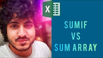 SUMIF VS SUM ARRAY IN HINDI