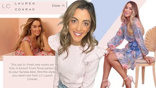 LAUREN CONRAD X KOHLS Spring Try On Haul!