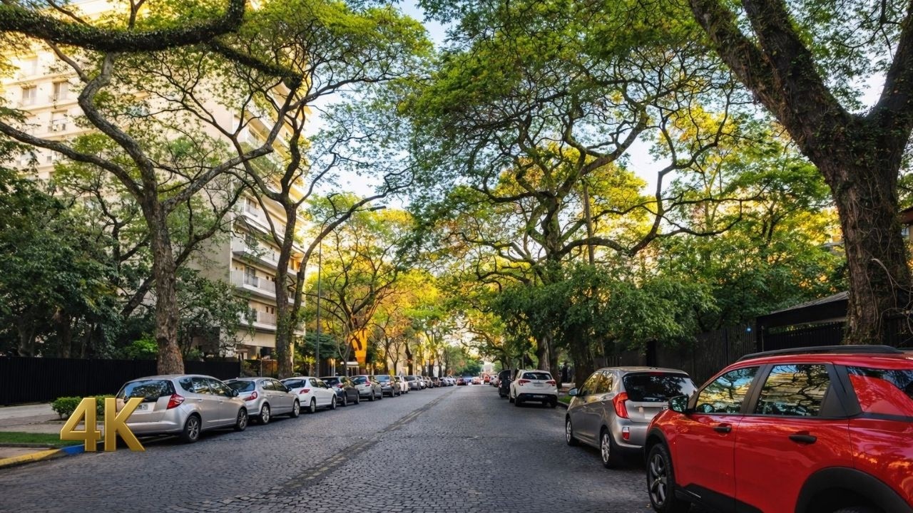 Buenos Aires by Bike | Saavedra to Almagro | City Cycling Adventure | 4K 60fps
