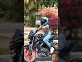 cute girl riding cinematic short 😎🤟🎉 #shorts #yamaha #mt15 #attitude