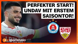 Slovan Bratislava – VfB Stuttgart | UEFA Champions League, 2. Spieltag 2026/27 | ZDFsportstudio