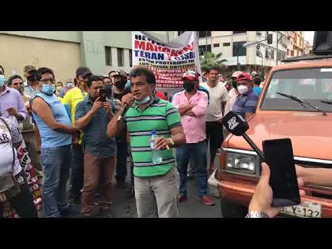 Transportación de Babahoyo paralizado por protesta